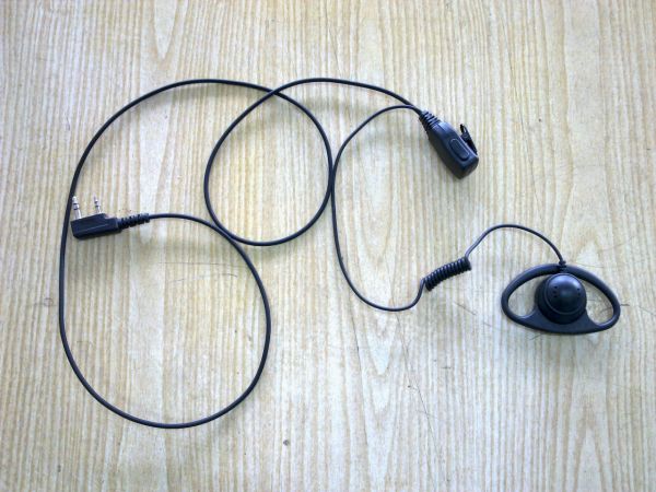 Гарнитура для радиостанции однопроводная EP-0407 K2 Гарнитура для радиостанции однопроводная EP-0407 K2