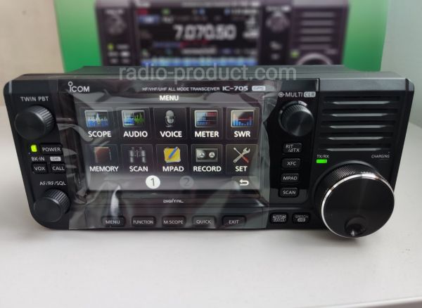 Icom IC-705 КВ+УКВ трансивер, радиостанция, аналог + D-Star Icom IC-705 КВ+УКВ трансивер, радиостанция, аналог + D-Star
