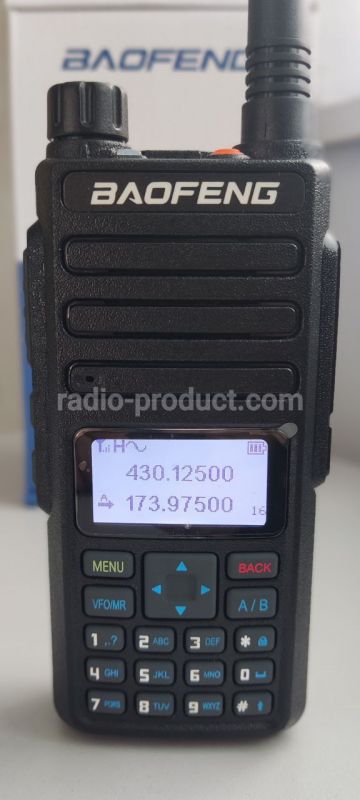 Цифрова DMR-радіостанція Baofeng DR-1801 з шифруванням AES-256