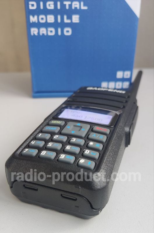 Цифрова DMR-радіостанція Baofeng DR-1801 з шифруванням AES-256