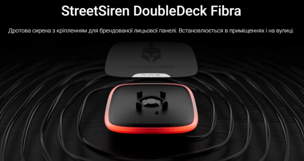 StreetSiren DoubleDeck Fibra StreetSiren DoubleDeck Fibra
