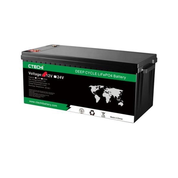 Акумулятор високої ємності CTECHi LiFePO4 12V 100Ah Акумулятор високої ємності CTECHi LiFePO4 12V 100Ah