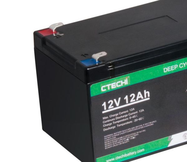 Акумулятор високої ємності CTECHi LiFePO4 12V 100Ah Акумулятор високої ємності CTECHi LiFePO4 12V 100Ah