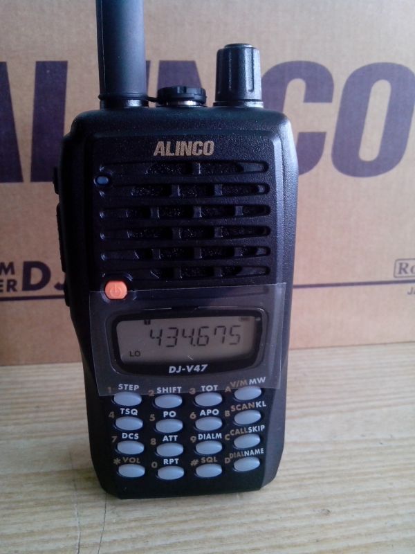 Alinco DJ-V47T, UHF радиостанция, рация Alinco DJ-V47T, UHF радиостанция, рация