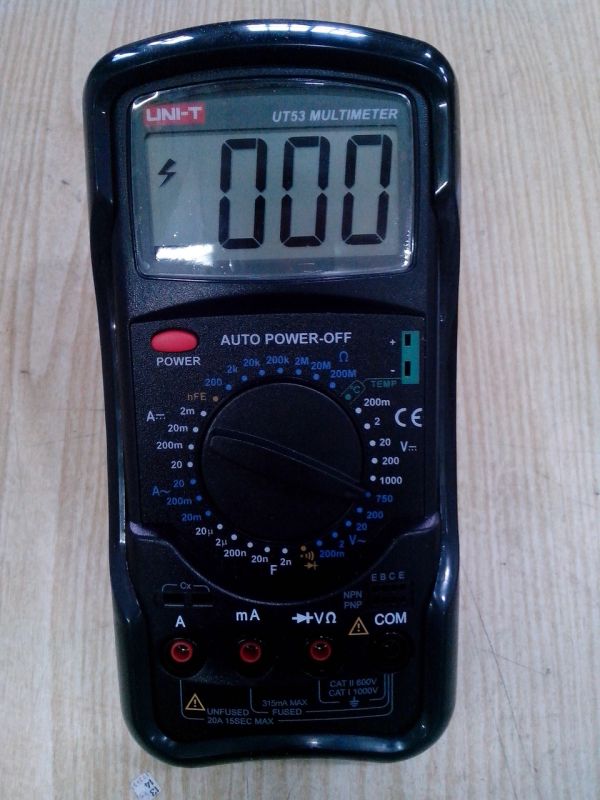 Цифровой мультиметр UNI-T UTM 153 (UT53)