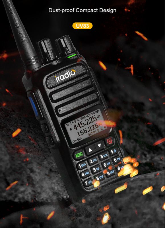 UV-83 Multi-Band Multi-functional Two-way Radio Included Air Band