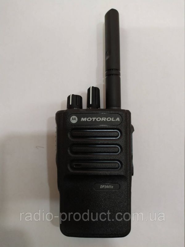 Motorola DP3441E, аналогово-цифровий (DMR) радіостанція UHF діапазону
