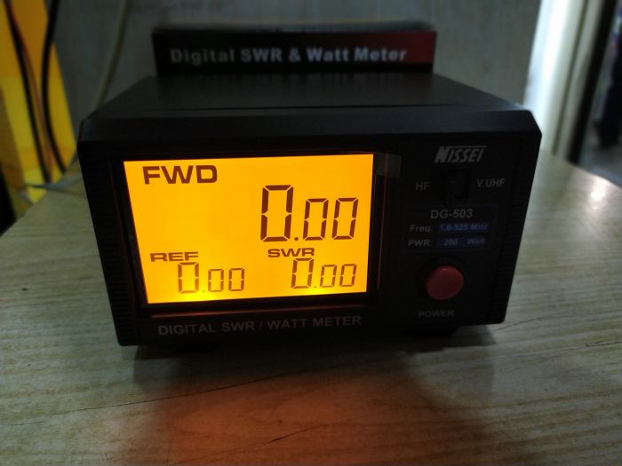 DG-503 NISSEI Стаціонарний цифровий вимірювач потужності/КСВ КВ/УКХ/