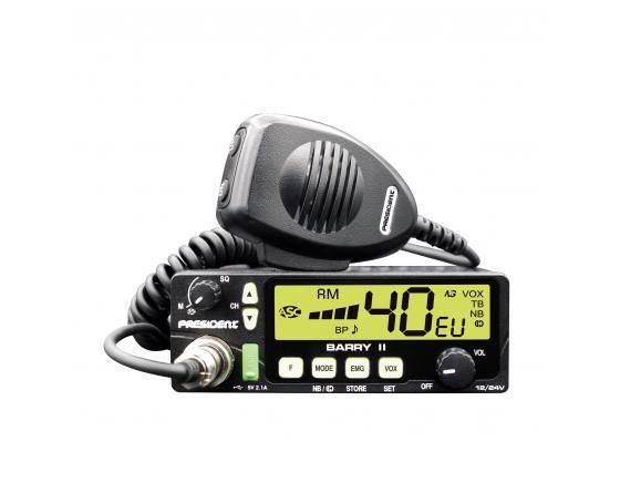 President BARRY II ASC AM/FM, 24/12 V, Си-Би радиостанция