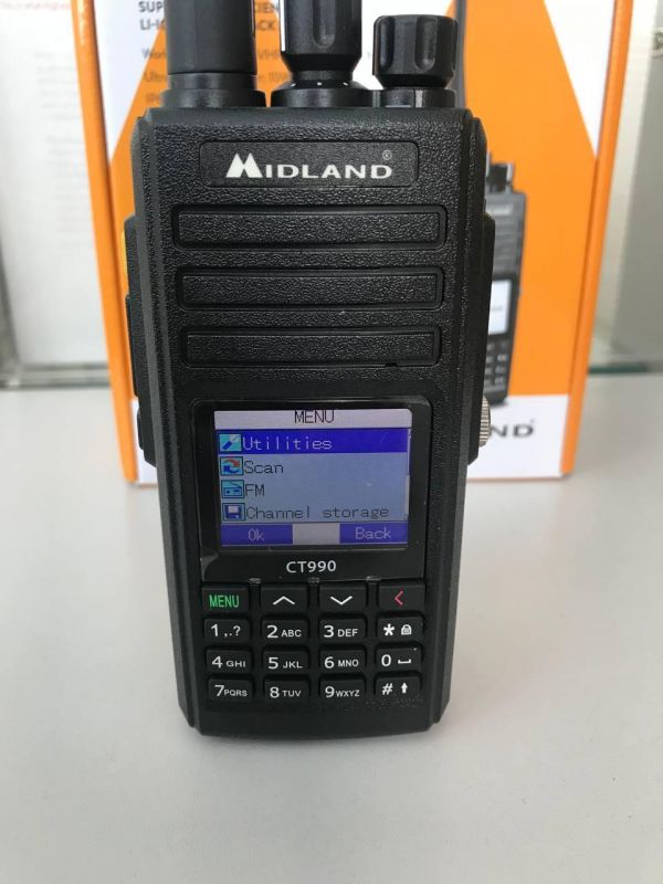 Midland CT990 EB 10W IP67 двухдиапазонная радиостанция
