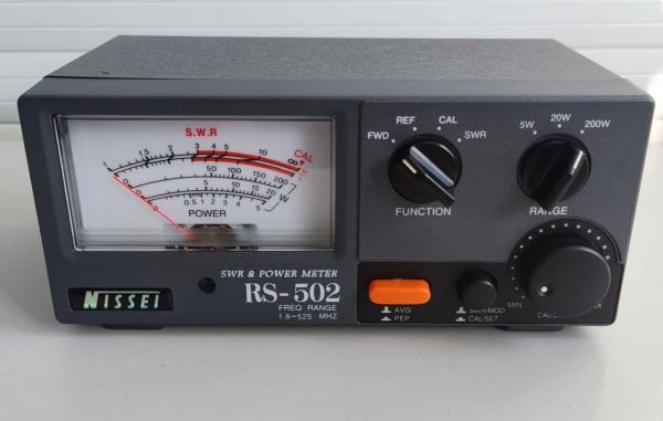 Nissei RS-502 измеритель КСВ и мощности Nissei RS-502 измеритель КСВ и мощности