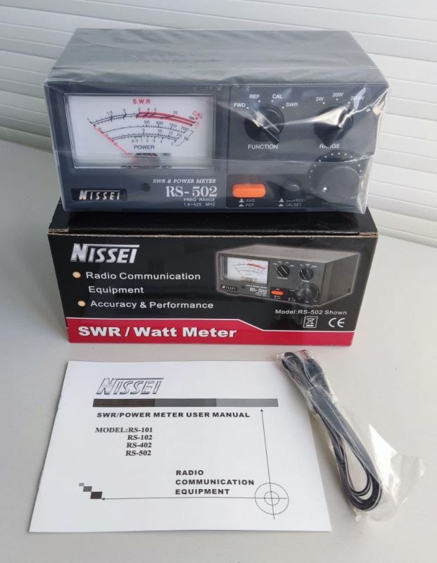 Nissei RS-502 вимірювач КСВ та потужності