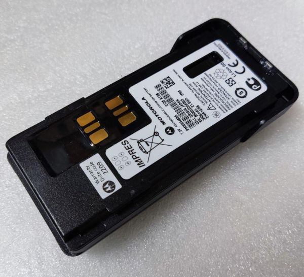 Motorola PMNN4488A IMPRES Li-Ion 3000mAh CE Battery (for use with Vibrating Belt Clip) Motorola PMNN4488A IMPRES Li-Ion 3000mAh CE Battery (for use with Vibrating Belt Clip)