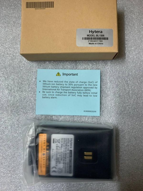 Hytera BL1506 аккумулятор для радиостанции BD505, BD555