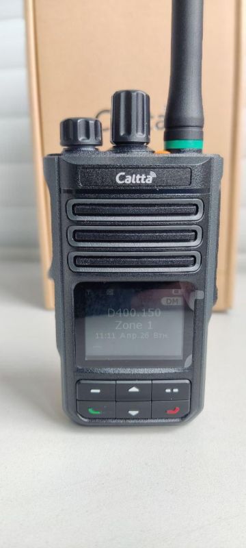 Caltta PH660 UHF DMR портативная аналогово-цифровая радиостанция Caltta PH660 UHF DMR портативная аналогово-цифровая радиостанция
