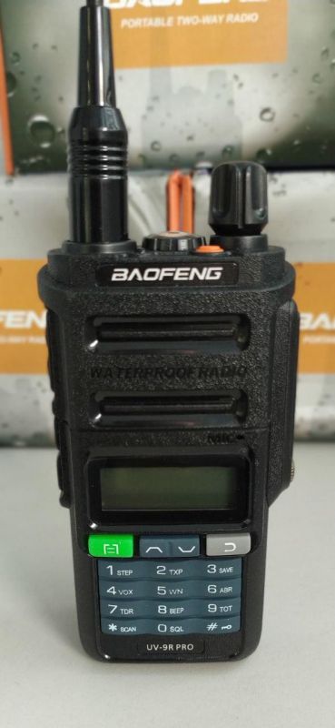 Baofeng UV-9R Pro 12 Вт UACRF, радиостанція двохдіапазонна
