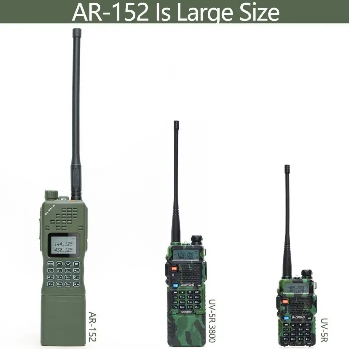 Рація Baofeng AR-152 Green (оливка) 18 Вт