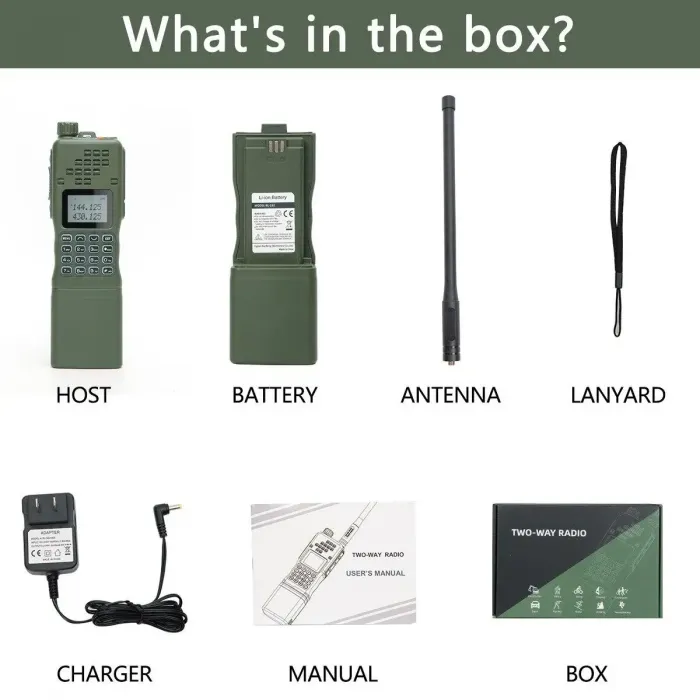 Рація Baofeng AR-152 Green (оливка) 18 Вт