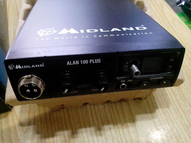 Midland Alan 100 Plus, рація, радіостанція, оригінал
