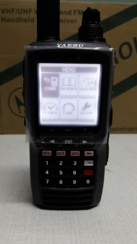 Авиационная радиостанция Yaesu FTA-550L Авиационная радиостанция Yaesu FTA-550L