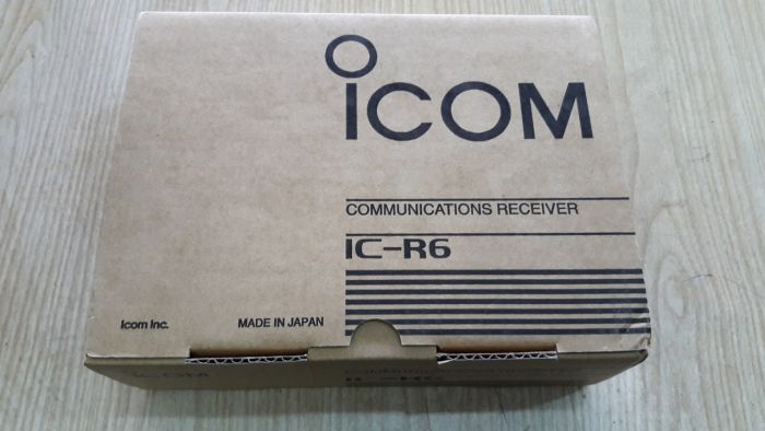 Icom IC-R6, скануючий приймач, JAPAN