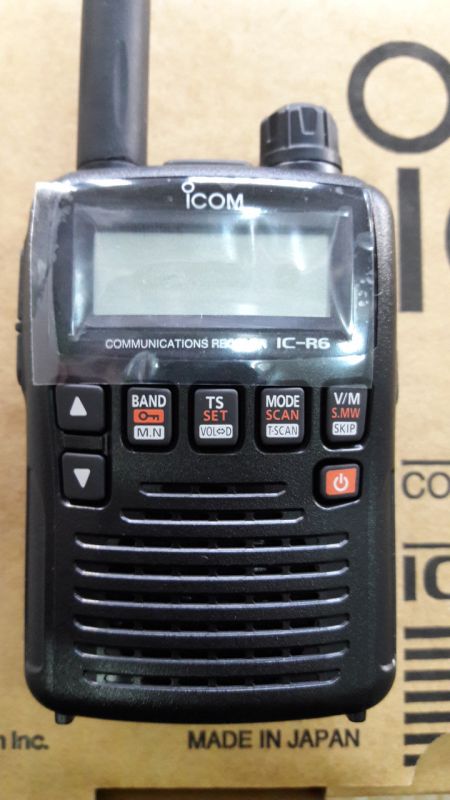 Icom IC-R6, скануючий приймач, JAPAN