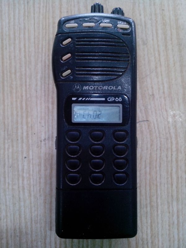 Motorola GP-68 VHF, б/у, рация, радиостанция
