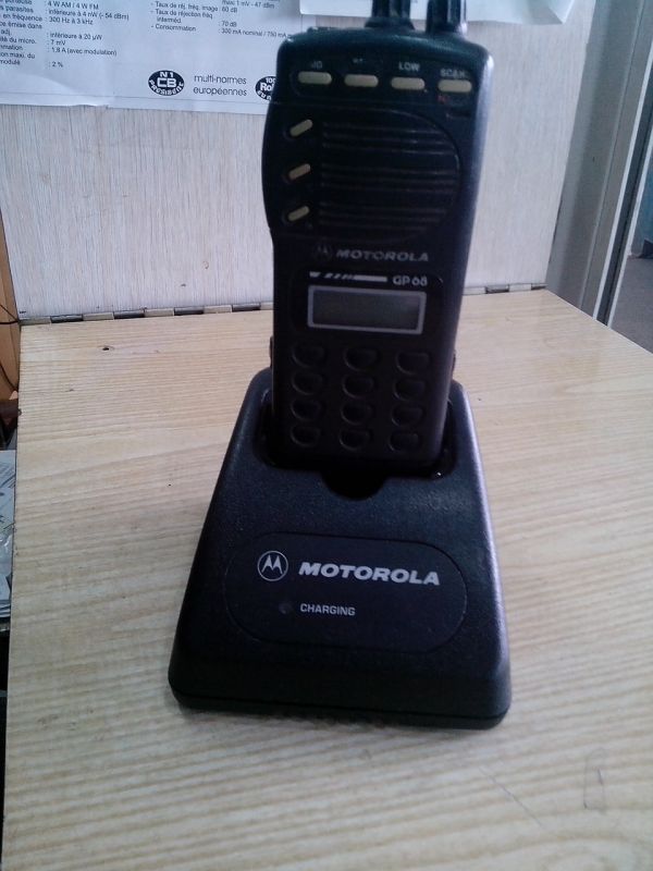 Motorola GP-68 VHF, б/у, рация, радиостанция