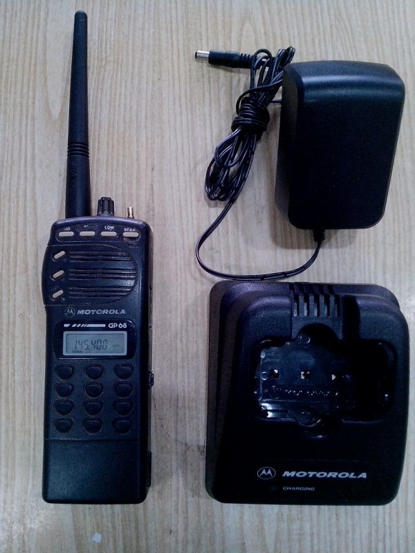 Motorola GP-68 VHF, б/у,рація, радіостанція, комплект