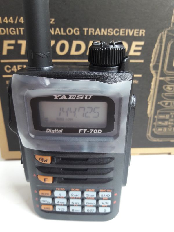 Yaesu FT-70D, аналогово-цифровая радиостанция Yaesu FT-70D, аналогово-цифровая радиостанция