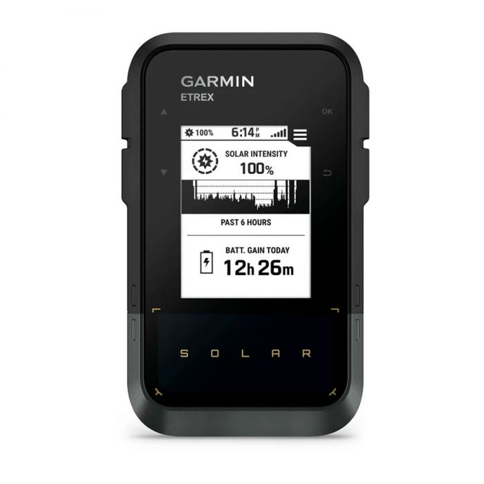 eTrex Solar Портативний GPS-навігатор з сонячною підзарядкою