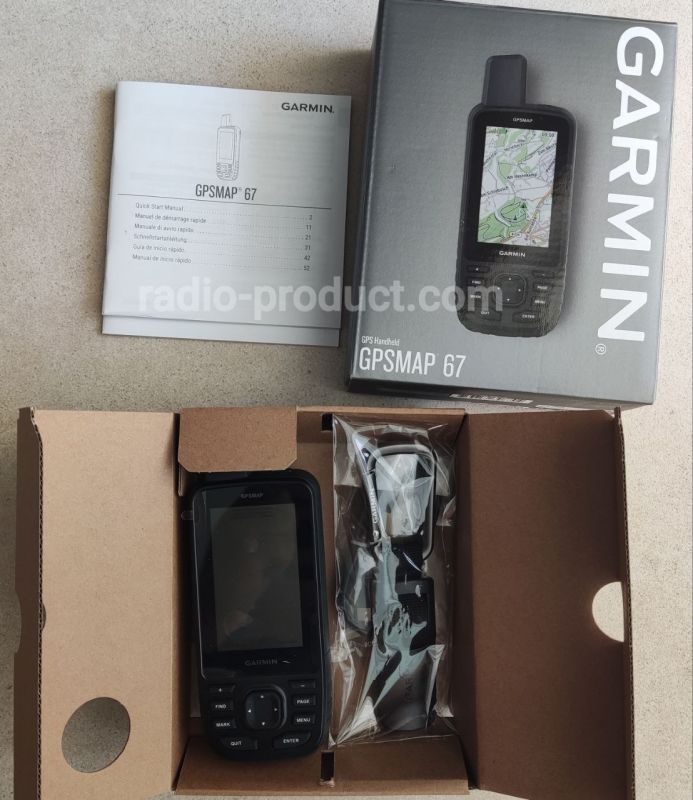 Garmin GPSMAP 67 туристичний навігатор