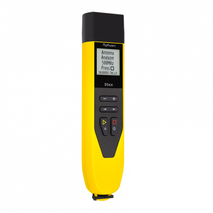 RigExpert Stick 500 – Компактний аналізатор антен і кабелів (0,1–500 МГц, e-Ink)