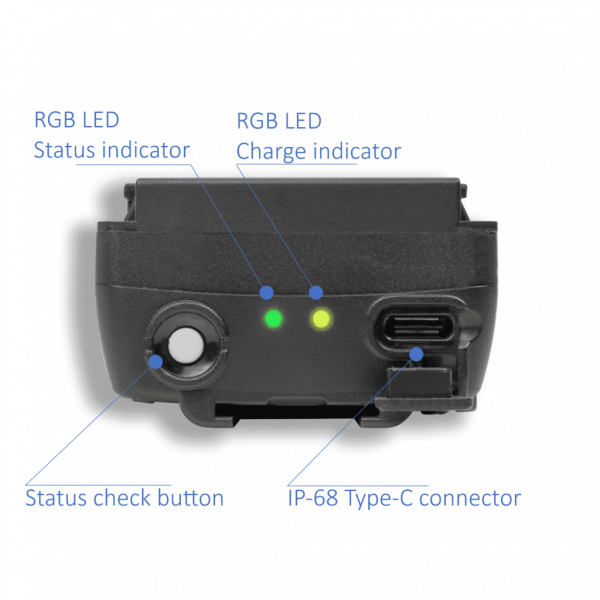 MRB-M4 High capacity battery for MOTOTRBO DP-series with USB-C charging MRB-M4 High capacity battery for MOTOTRBO DP-series with USB-C charging